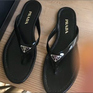 Prada flip flops